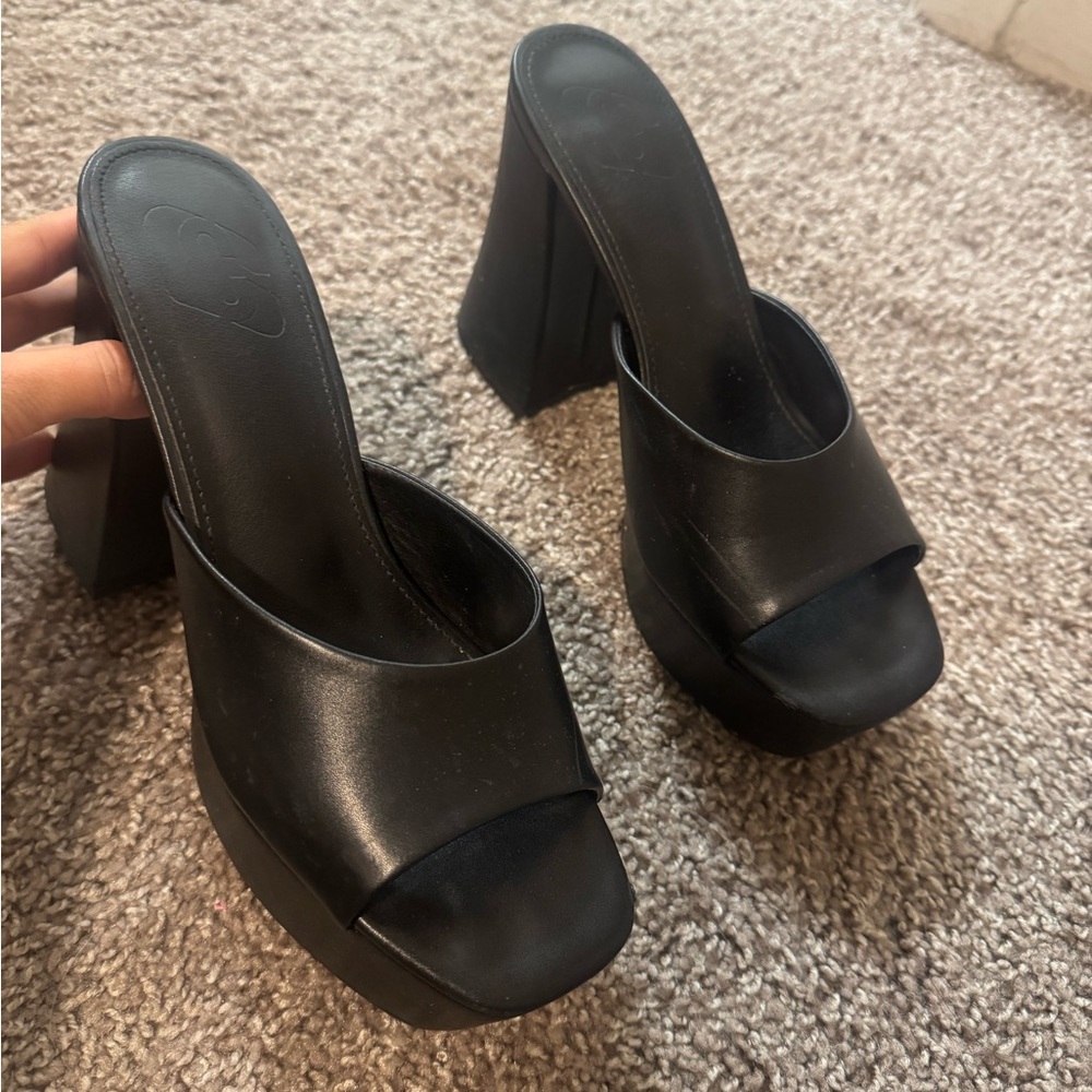 Black heels